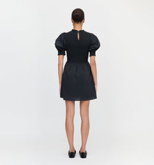 The Vivi Nap Dress - Black Cotton