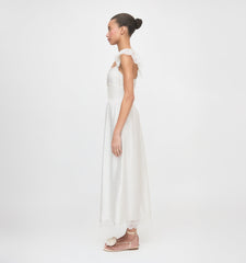 The Beckham Dress - Sand Dot
