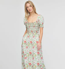 The Madeline Nap Dress - Peony Chintz