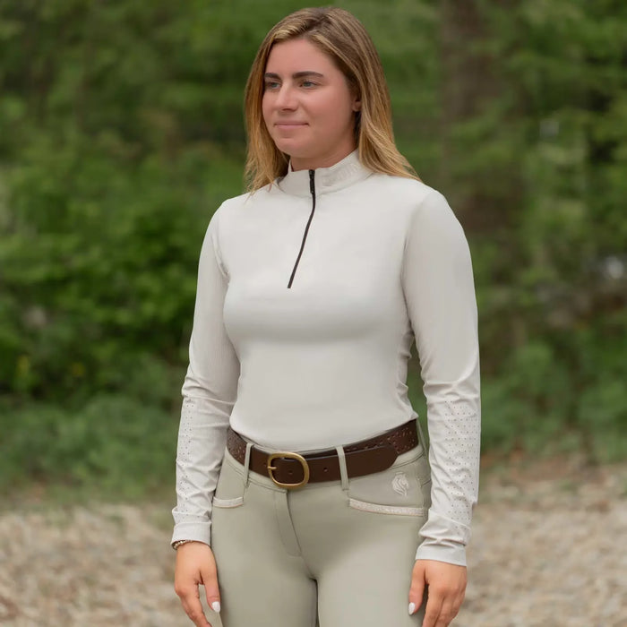 Alexandra Ribbed Training Shirt