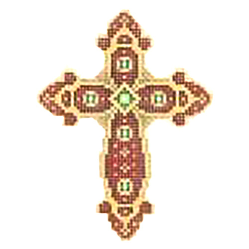 BB 2751 - Cross - Red & Gold