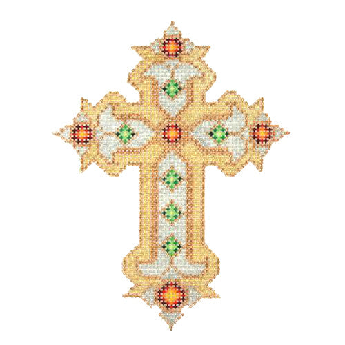 BB 2794 - Cross - Gold & Silver