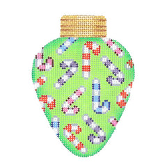 BB 2818 - Christmas Light - Green with Candy Canes