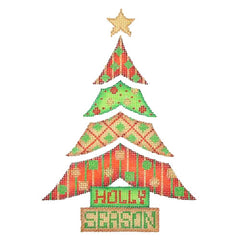BB 2903 - Patterned Tree - Holly, Season