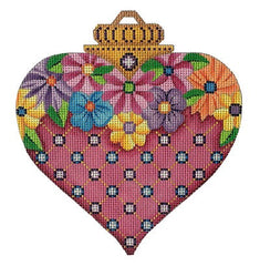 BB 2969 - Pink Floral Heart