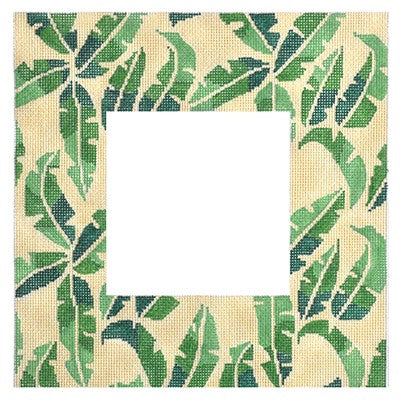 BB 6081 - Banana Palm Frame - Buttercream