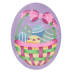BB 6166 Hoppy Easter - Basket of Eggs