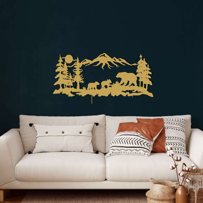 60x26 cm / Golden
