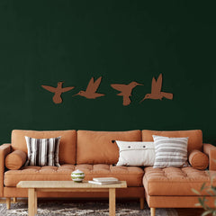 Bee Birds Metal Wall Art - Decor available at Dekadron for $59.90
