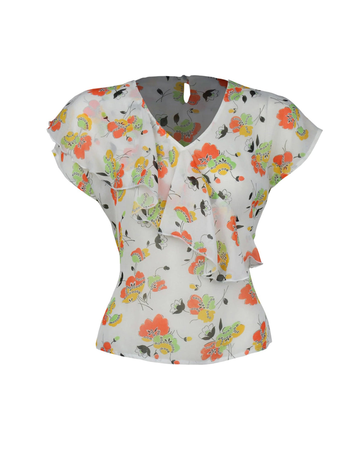 1930s Belle Blouse - Golden Haze