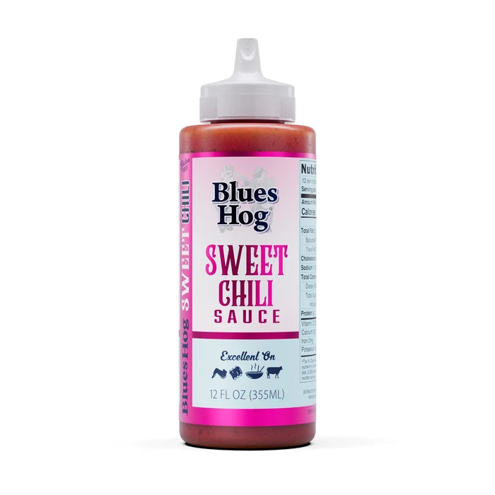 Blues Hog Sweet Chili Sauce, Sweet & Spicy Dipping Sauce, Gluten-Free, No High Fructose Corn Syrup, 12 oz
