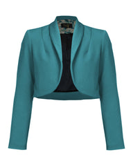 1940s Rosie Bolero - Teal