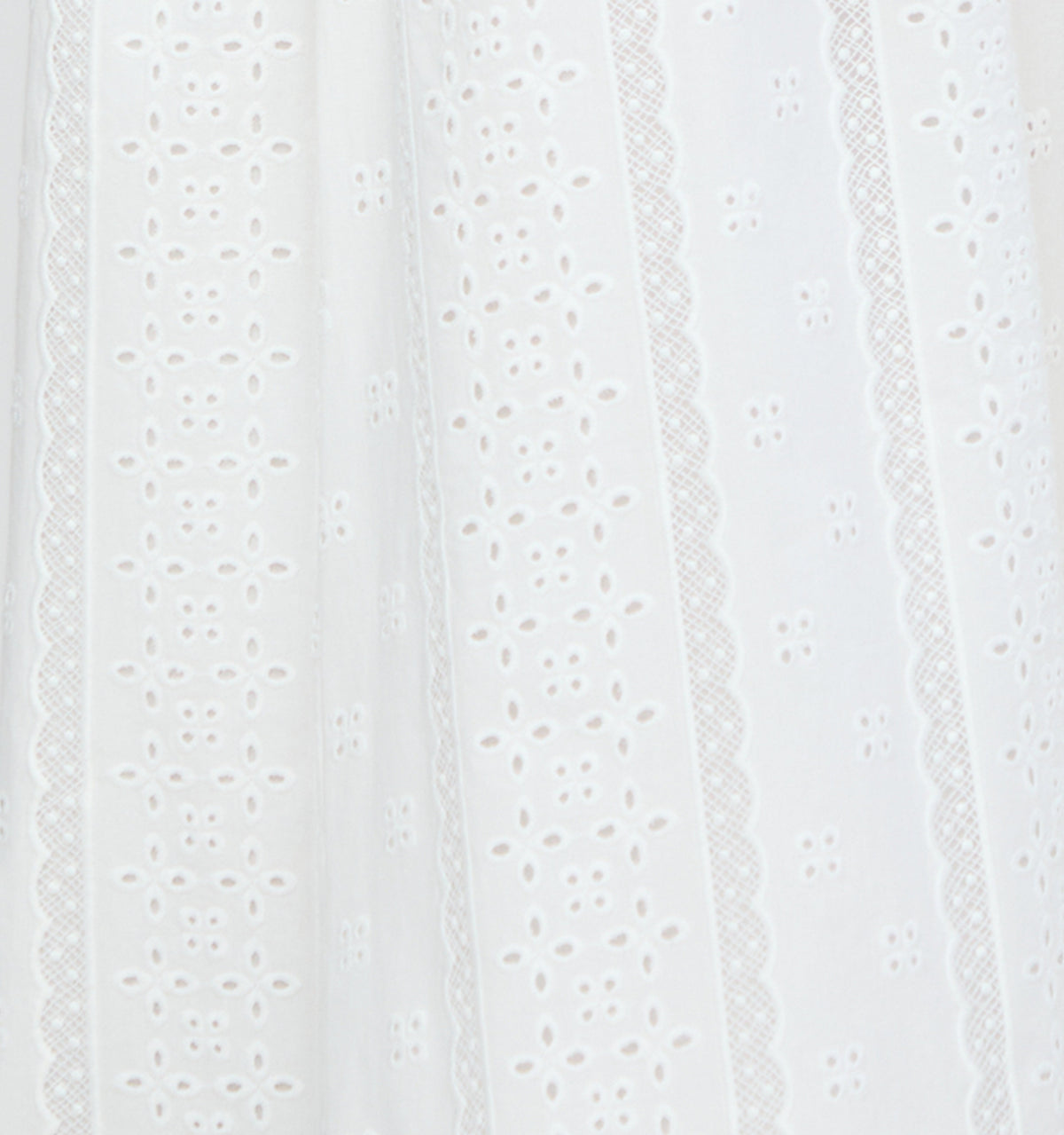 The Scarlett Nap Dress - White Broderie Voile