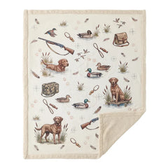 Campfire Sherpa Throw