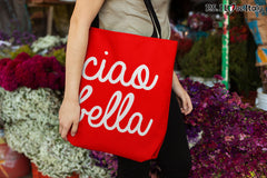 Ciao Bella Tote Bag RED - SALE