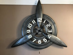 Clock - Plane Propeller