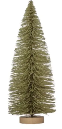 Colored Bottle Brush Trees