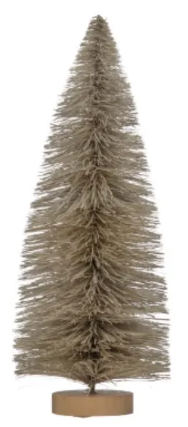 Colored Bottle Brush Trees