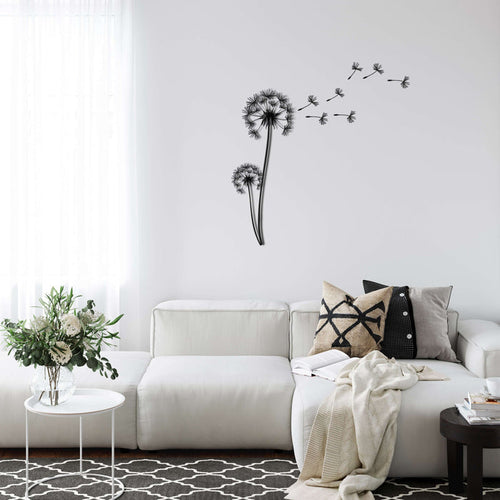 Dandelion Metal Wall Art - Decor available at Dekadron for $99.90
