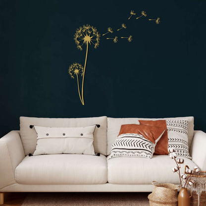 Dandelion Metal Wall Art - Decor available at Dekadron for $109.90