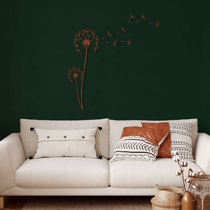 Dandelion Metal Wall Art - Decor available at Dekadron for $109.90