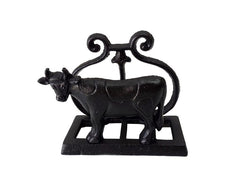 Decor - Napkin Holder - Black Cow