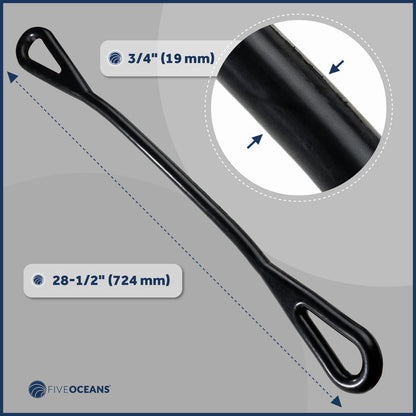 Boat Rubber Mooring Snubber, 28-1/2" x 3/4" - FO102 - Five Oceans