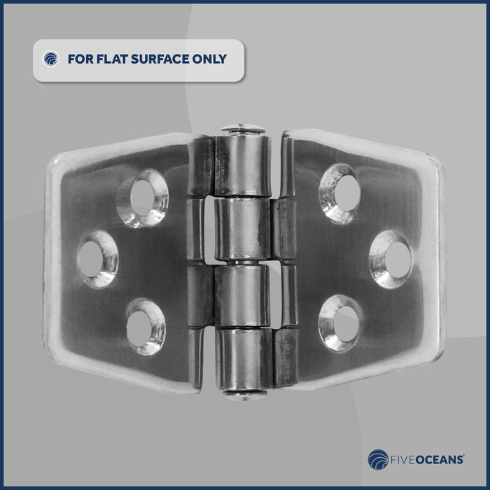 3" x 1-9/16" Door Hinge, 316 Stainless Steel - FO628 - Five Oceans