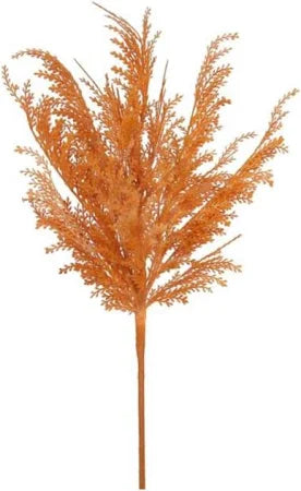 Faux Pampas Burnt Orange