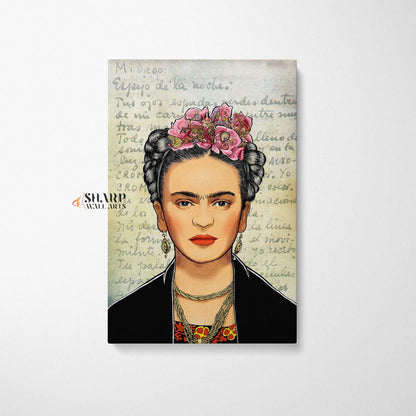 Frida Kahlo Wall Art Canvas Print - SharpWallArts