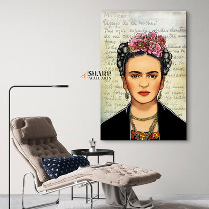 Frida Kahlo Wall Art Canvas Print - SharpWallArts