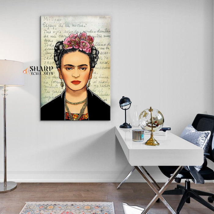 Frida Kahlo Wall Art Canvas Print - SharpWallArts