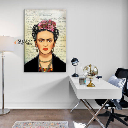 Frida Kahlo Wall Art Canvas Print - SharpWallArts
