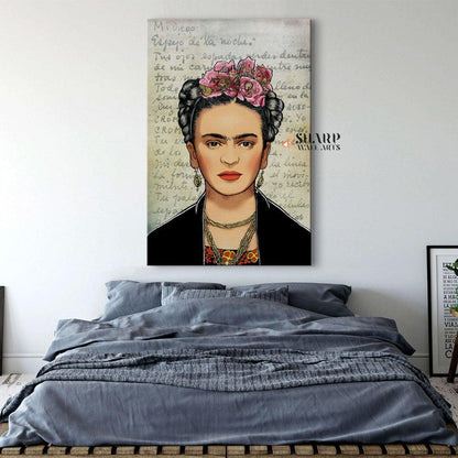 Frida Kahlo Wall Art Canvas Print - SharpWallArts