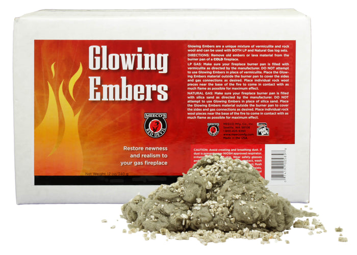 Glowing Embers  For Gas Stoves & Inserts