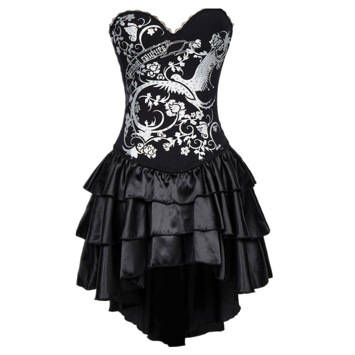 Gothic Burlesque Corset Dress