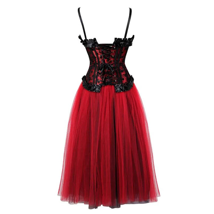 Gothic Style Corset Dress
