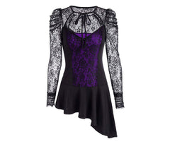 Gothic Vintage Lace Shirt