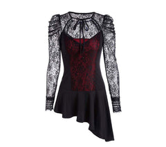 Gothic Vintage Lace Shirt