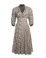 1950s Grace Dress - Beautyberry