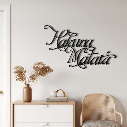 Hakuna Matata Metal Wall Art - Decor available at Dekadron for $94.90