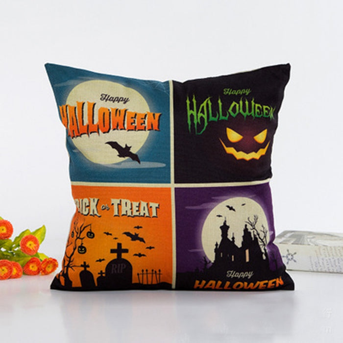 Halloween Pillow Case Cushion Covers