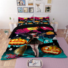 Halloween Themed Duvet Bedding Sets