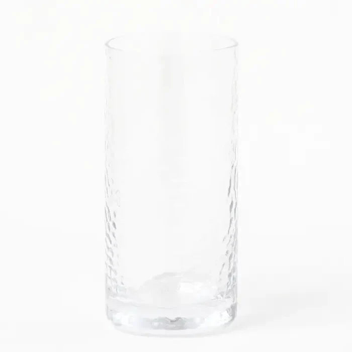 Hammered Highball Glass