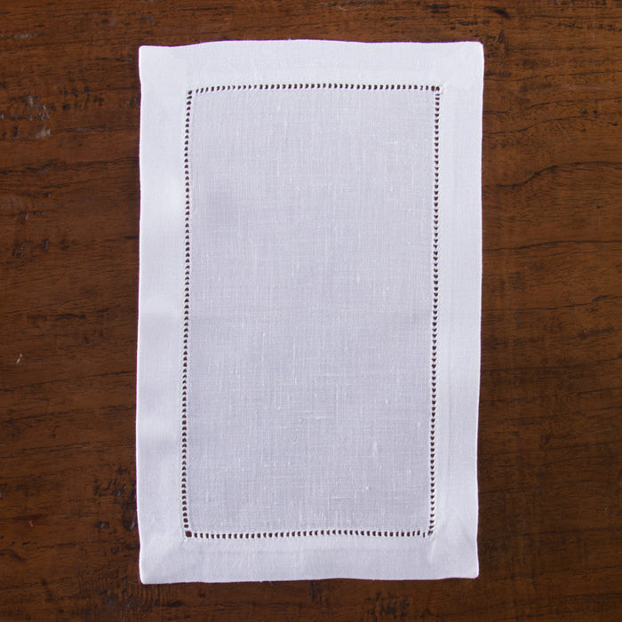 Heirloom Estate Linen Oblong Cocktail Napkin