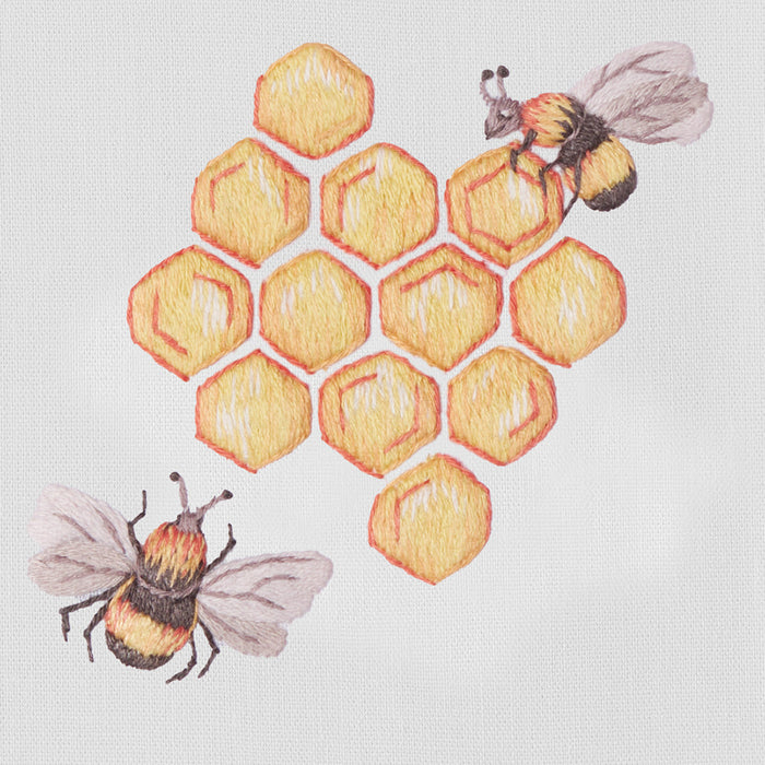 Honeycomb Bees Towel