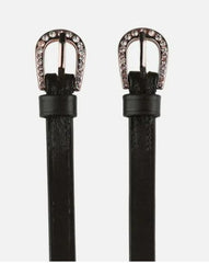 Horze Marseille Spur Straps w/ Crystal Buckle
