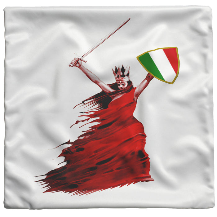 Italian Woman Warrior Decorative Throw Pillow Set (Pillow Cover and Insert)