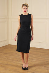 1960s Jackie O Dress & Jacket - Black