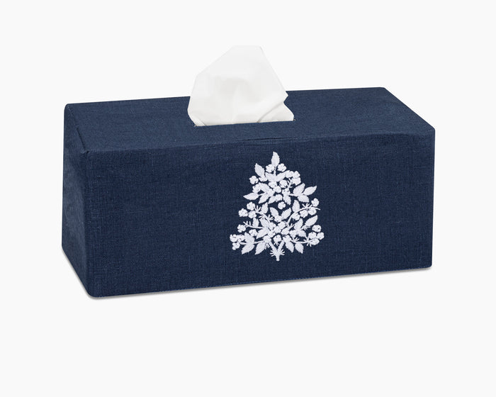 Jardin Classic Linen Long Tissue Box Cover